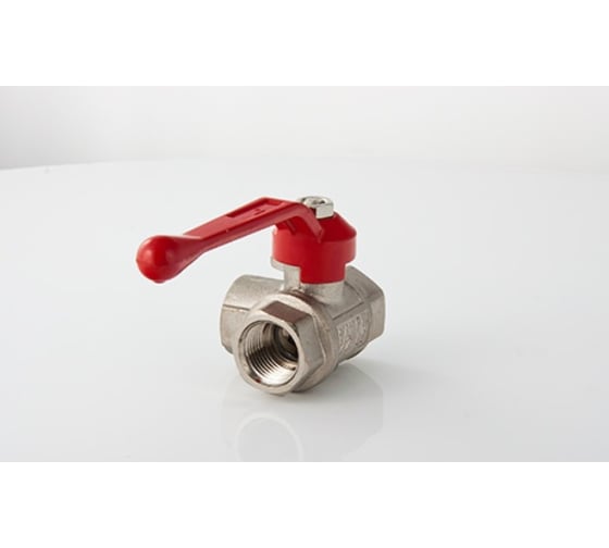 Трехходовой шаровой кран, тип L 1/2 вн.-вн.-вн. Valtec VT.360.N.04