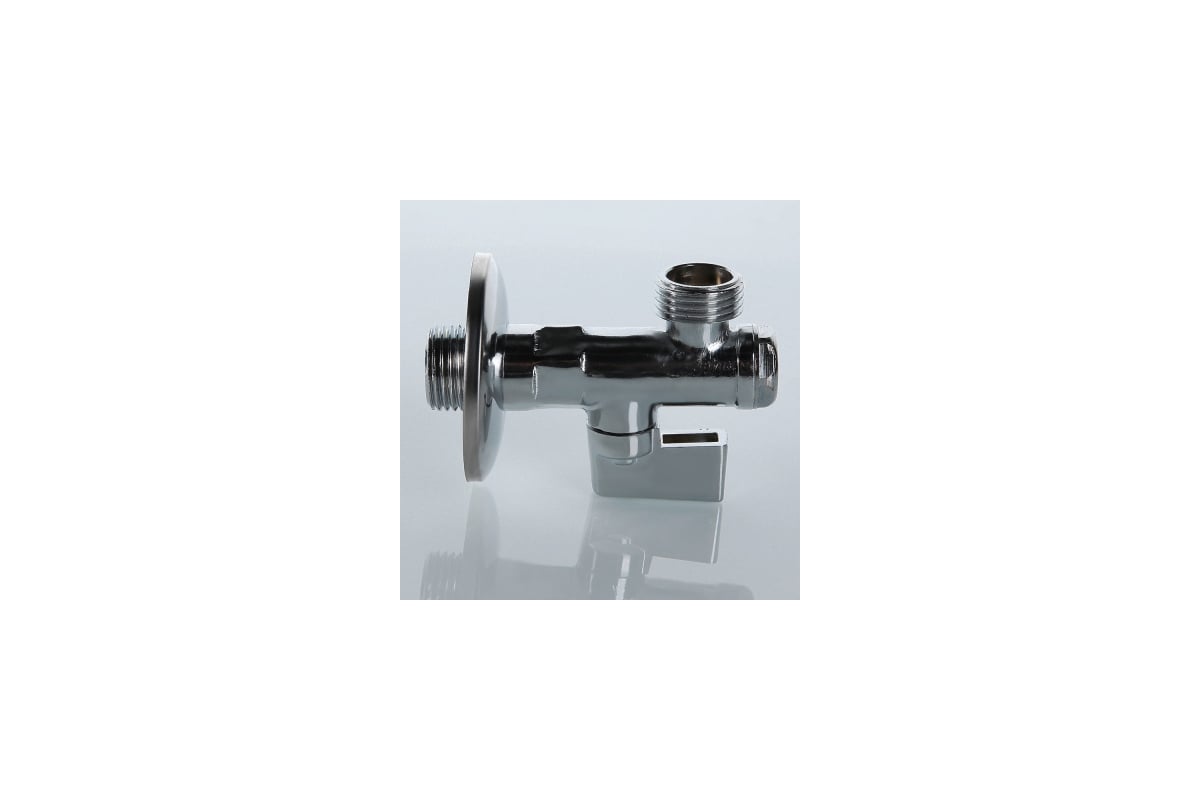 Шаровой угловой кран с фильтром для подключения сантехнических приборов ...