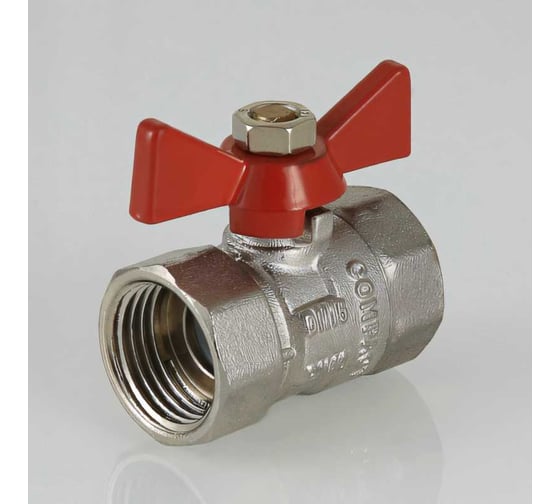 Шаровой кран, рукоятка бабочка 3/4 вн.-вн. Valtec COMPACT VT.092.N.05