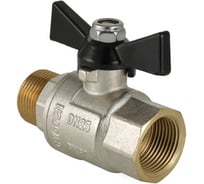 Шаровой кран, рукоятка бабочка 1/2 вн.-нар. Valtec PERFECT VT.318.N.04