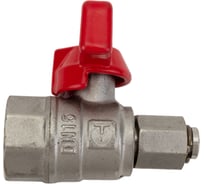 Шаровой кран для подключения манометра 1/2вн. -1/4вн. Valtec VT.807.N.0402
