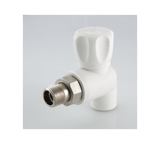 Угловой кран PPR для подключения радиатора 25х3/4 Valtec VTp.718.0.02505