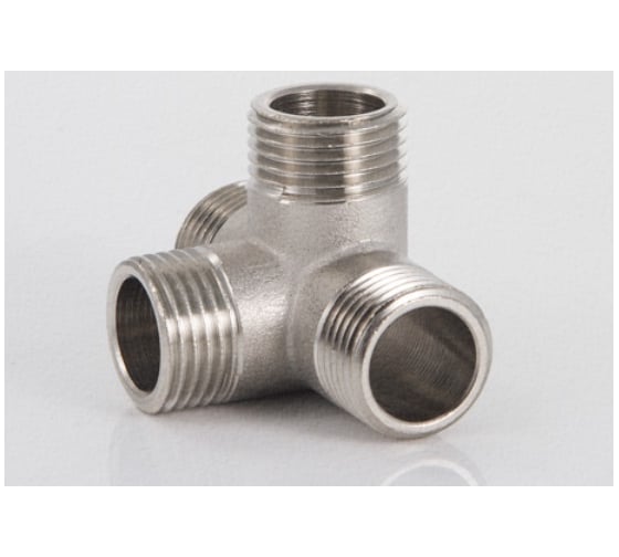 Двухплоскостная крестовина 1/2 нар. Valtec VTr.661.N.0004