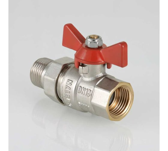 Шаровой кран с полусгоном 1" вн.-нар. Valtec BASE VT.227.N.06