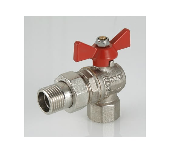 Шаровой угловой кран с полусгоном 1" вн.-нар. Valtec BASE VT.228.N.06