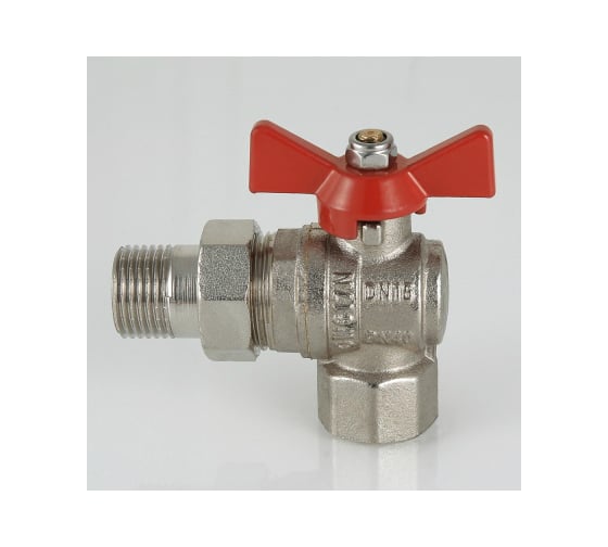Шаровой угловой кран с полусгоном 1" вн.-нар. Valtec BASE VT.228.N.06