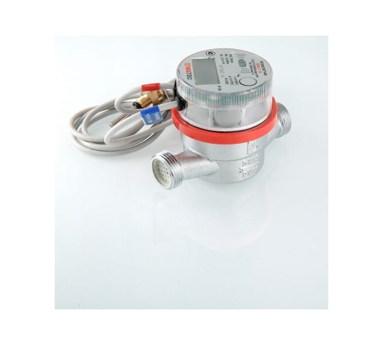 Квартирный теплосчетчик с тахометрическим расходомером Valtec VHM-T-15/0,6/P/