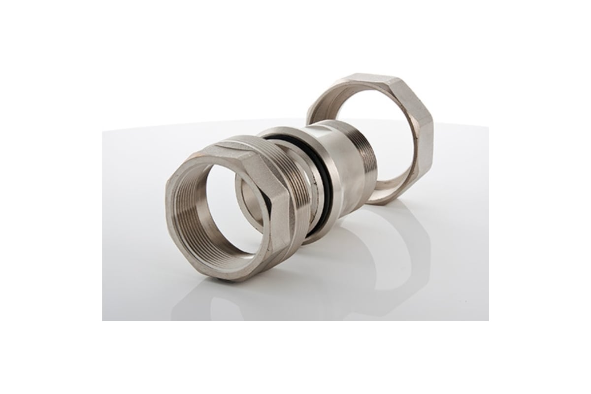 Прямой сгон, американка 1-1/2 вн.-нар. Valtec VTr.341.N.0008 - выгодная ...