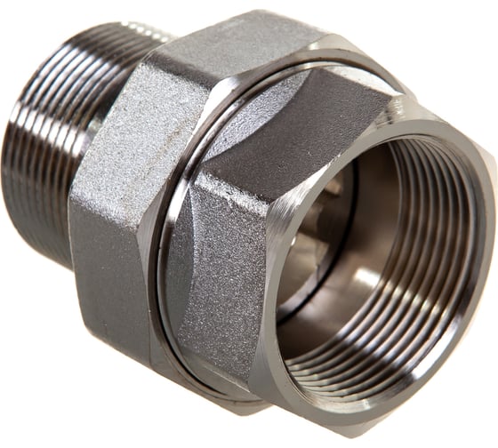 Прямой сгон, американка 1-1/2 вн.-нар. Valtec VTr.341.N.0008 - выгодная ...