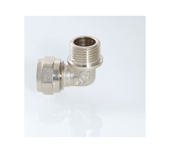 Обжимной угольник с переходом на нар. р. 20х3/4 Valtec VTm.353.N.002005