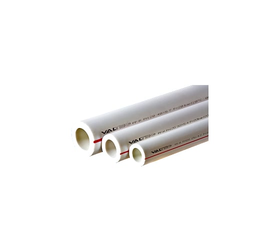 Труба PP-R, PN 20, 20мм, белый Valtec VTp.700.0020.20 1