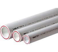 Труба PP-FIBER армированная стекловолокном, PN 20, 32мм, белый, по 2м Valtec VTp.700.FB20.2DIY32