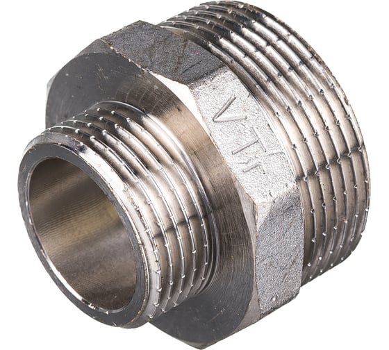 Переходной ниппель 1-1/2х1 нар.-нар. Valtec VTr.580.N.0806