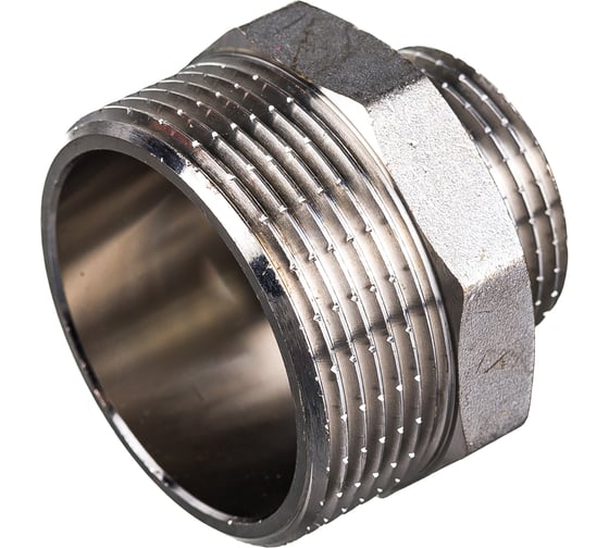 Переходной ниппель 1-1/2х1 нар.-нар. Valtec VTr.580.N.0806