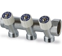 Сантехнический коллектор 1"х3/4"х3 TE-SA 203TG50-065-03