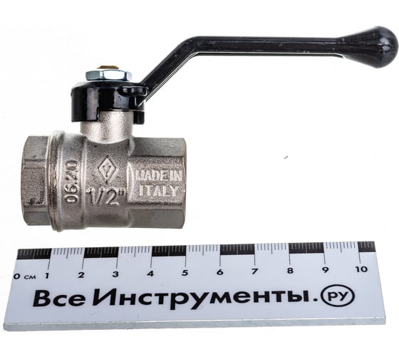 Шаровый кран 1/2 в/в ручка Bugatti NEW JERSEY 900 9100012 ИС.080989