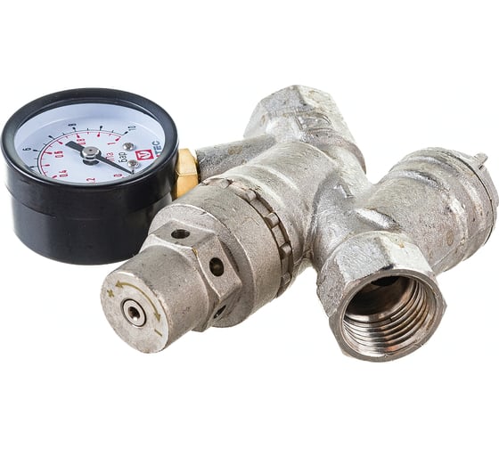 Редуктор давления с фильтром и манометром (2-5 бар; 1/2") Valtec VT.082.N.04