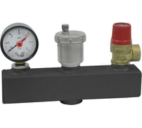 Группа безопасности RISPA STANDART(цвет красный/антик/графит) 3/4" 3 бара RTA-0106