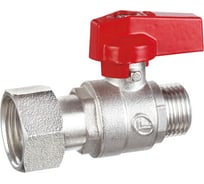 Шаровой кран DOUBLE-LIN бабочка, полнопроходной с гайкой нр/вр 1/2" LL1330A (1/2")