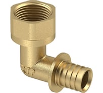 Аксиальный угольник RTP латунь, внутренняя резьба, 32x3/4", желтый 40324