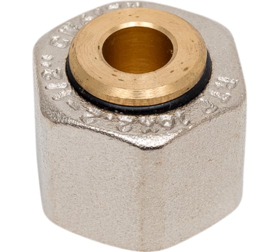 Аксиальный соединитель конус RTP латунь, 16x2.2x1/2", желтый 40323