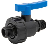 Шаровой компрессионный кран Политэк нр/нр 2" х 2" тпк-аква 552200202