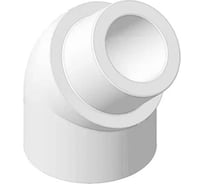 Переходной отвод Политэк нар./внутр. 32/45 pprc (белые) 9422003245