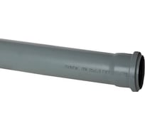 Труба с раструбом Политэк пп 75x1,9x750 117575