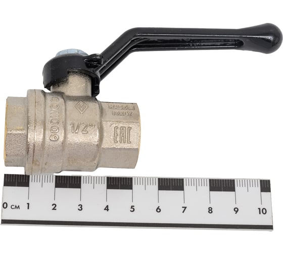 Шаровый кран Bugatti OREGON 1/2" в/в ручка артикул 3000163 ИС.081010 03000163