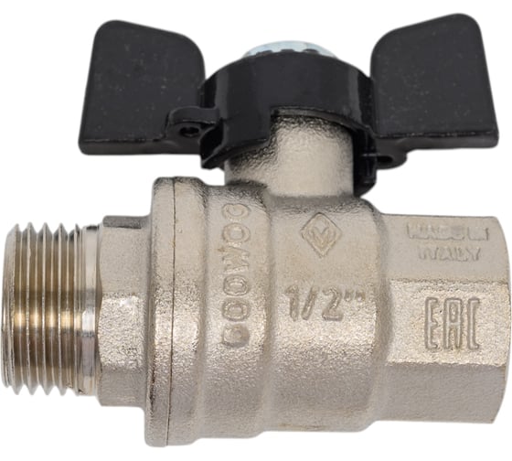 Шаровой кран Bugatti OREGON 1/2" в/н бант 3070060 ИС.081014