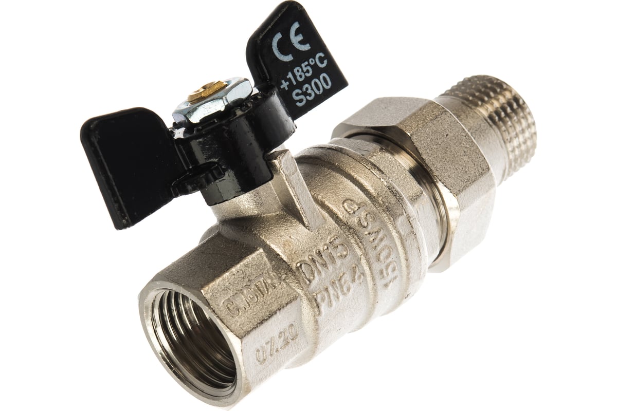 Шаровый кран с полусгоном Bugatti OREGON 1/2\" в/н бант артикул 3220027 ...