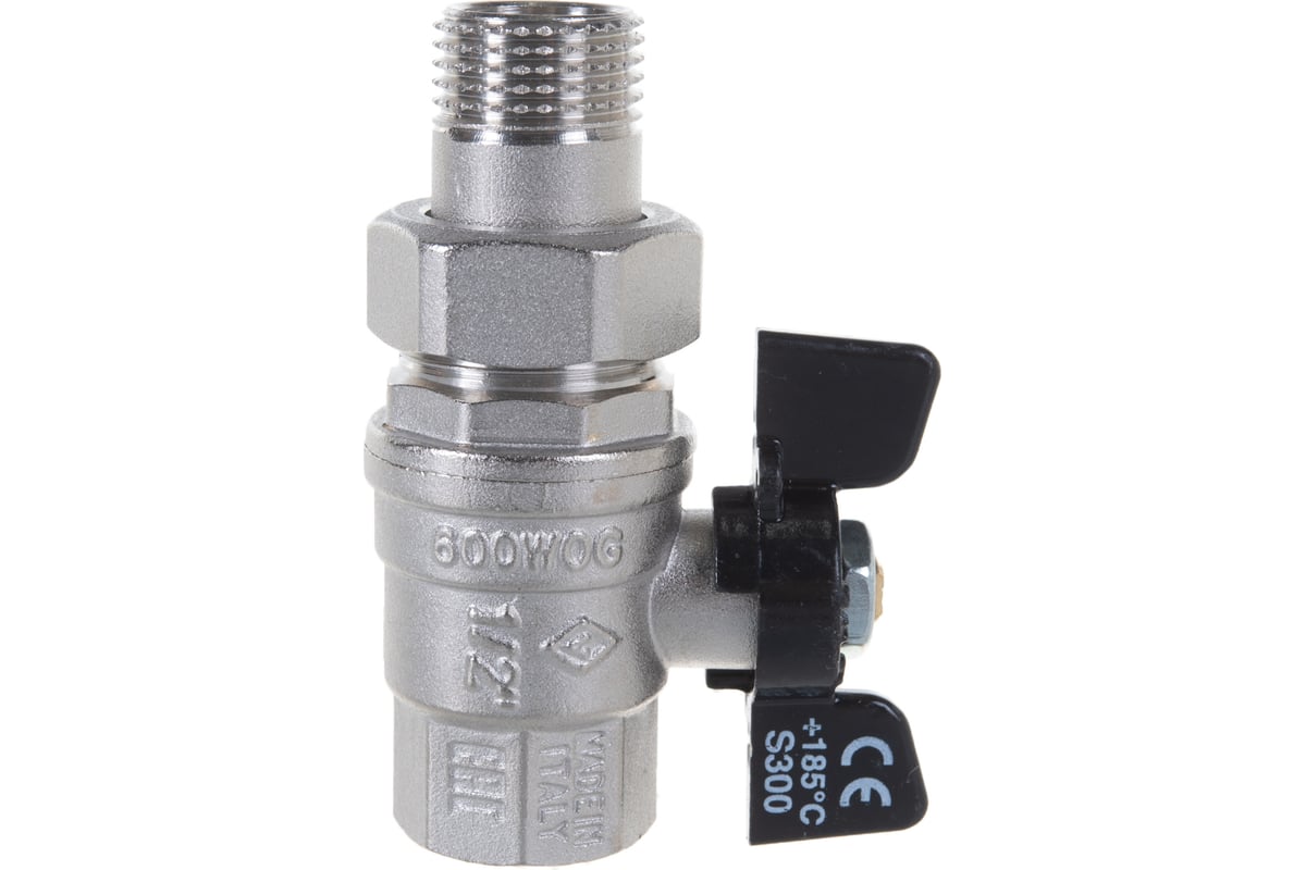 Шаровый кран с полусгоном Bugatti OREGON 1/2\" в/н бант артикул 3220027 ...