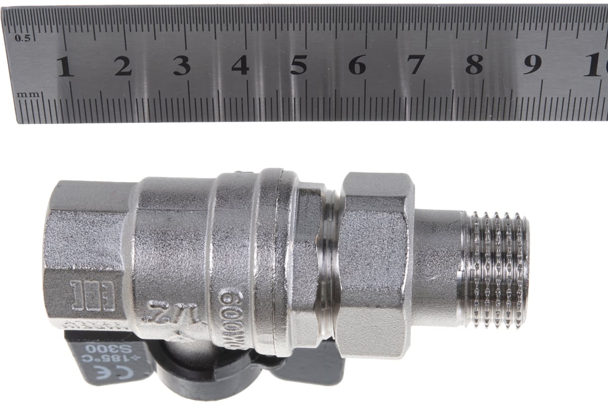 Шаровый кран с полусгоном Bugatti OREGON 1/2\" в/н бант артикул 3220027 ...