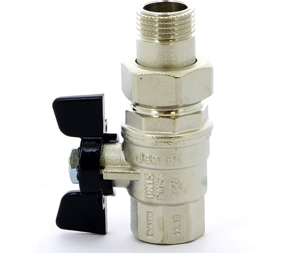 Шаровый кран с полусгоном Bugatti OREGON 1/2" в/н бант артикул 3220027 ИС.081016