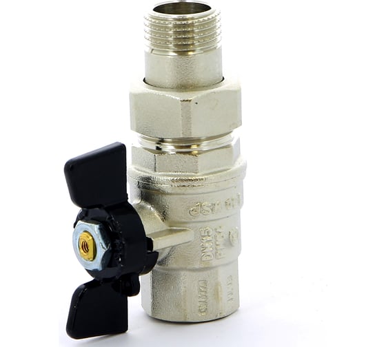 Шаровый кран с полусгоном Bugatti OREGON 1/2" в/н бант артикул 3220027 ИС.081016