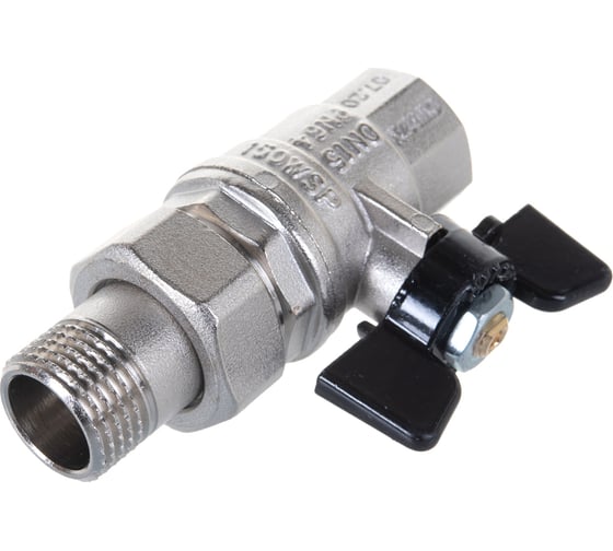 Шаровый кран с полусгоном Bugatti OREGON 1/2" в/н бант артикул 3220027 ИС.081016