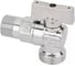 Шаровый угловой кран Bugatti MIAMI 1/2" x 3/4" хром артикул 8830002 ИС.081017 1