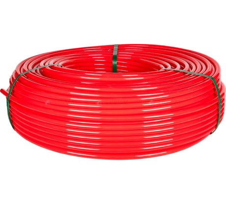 Труба из сшитого полиэтилена ROMMER pe-xa, 16x2, бухта 240 метров, с кислородным слоем, красная Rpx-0002-241620 RG0091BMALHOCP