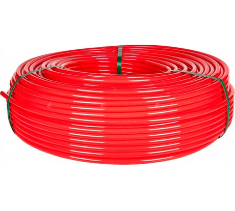 Труба из сшитого полиэтилена ROMMER pe-xa, 16x2, бухта 500 метров, с кислородным слоем, красная Rpx-0002-501620 RG0091BMALI1CQ