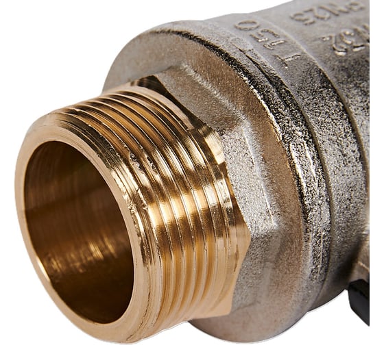 Шаровый кран Н/В Ду-32 /1-1/4" ручка черная Bugatti OREGON 03050080