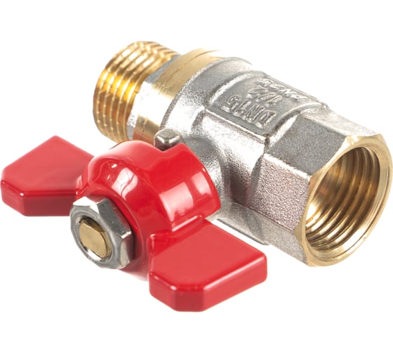 Шаровый усиленный кран 1/2" в/н бант Smart MP-У ИС.080154