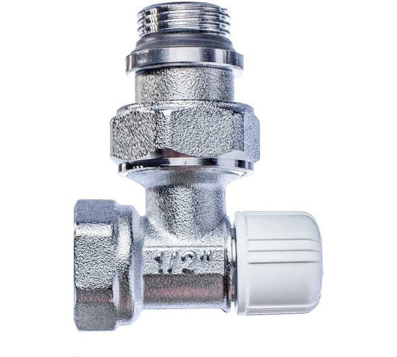 Запорный угловой вентиль FAR 1/2" ВР, уплотнение EPDM FV 1215 12