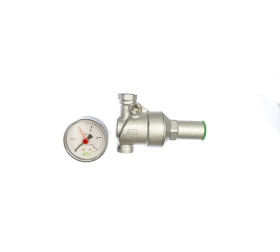 Редуктор FAR 1/2" ВР-ВР хром. с манометром 1-6 атм FA 2855 12 1