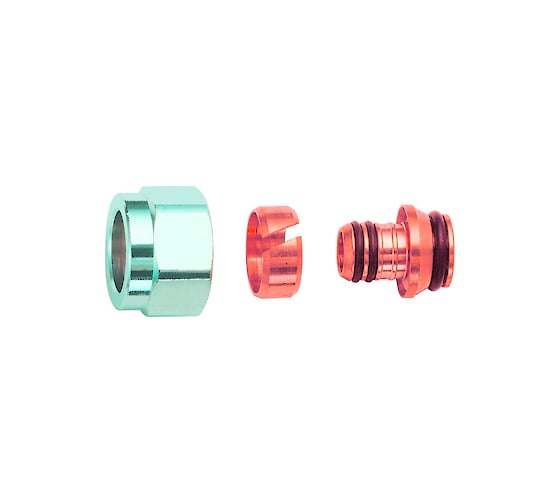Концовка для металлопластиковых труб FAR 16х2 евроконус 1/2" FC 6076 58802 1