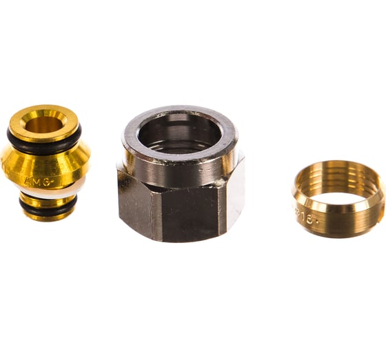 Концовка для металлопластиковых труб FAR 16х2 евроконус 1/2" FC 6076 58802