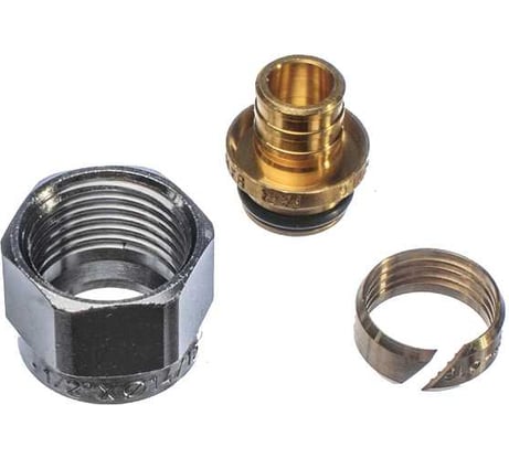 Концовка для пластиковых труб FAR 16х2,2 евроконус 1/2" FC 6075 58845