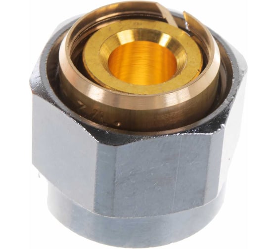 Концовка для пластиковых труб FAR 16х2,2 евроконус 1/2" FC 6075 58845