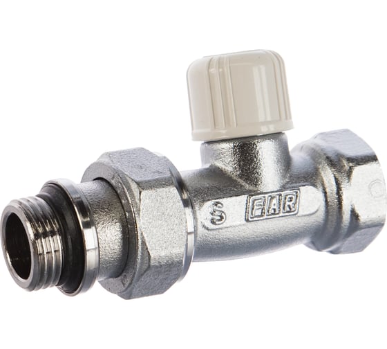 Прямой запорный вентиль FAR 1/2" ВР, уплотнение EPDM FV 1415 12