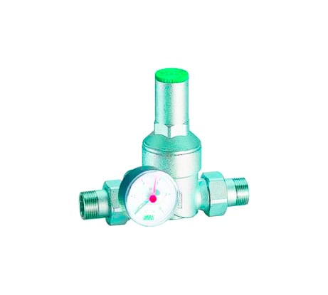 Редуктор хром FAR 1/2" НР-НР, с манометром FA 2815 12