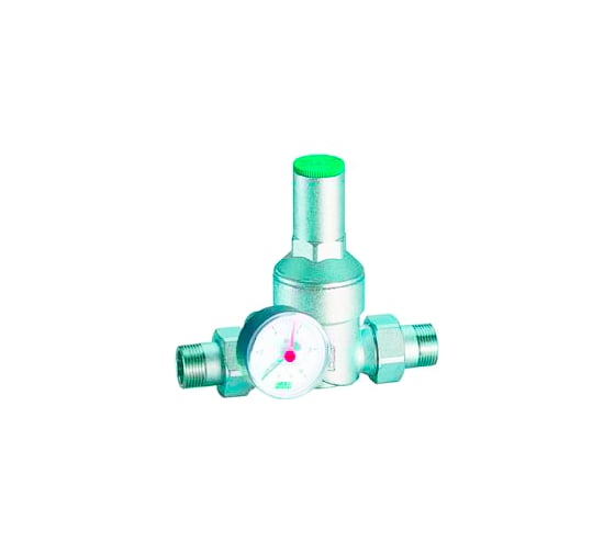 Редуктор хром FAR 1/2" НР-НР, с манометром FA 2815 12